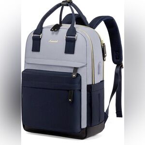 LOVEVOOK Travel Laptop Backpack, 15.6 Inch Anti-theft Laptop Bag with USB Port